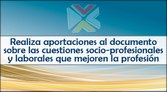 Realiza tus aportaciones al Documento sobre las necesidades profesionales y laborales de los Enfermeros/as en la Comunitat Valenciana: Propuestas para el desarrollo y mejora de la profesión enfermera